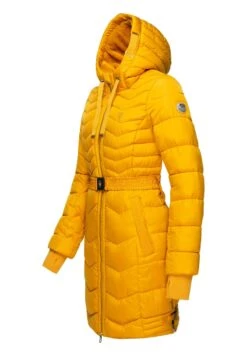 Soya Concept Kauppa 11 Navahoo Płaszcz Zimowy - Dark Yellow